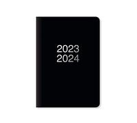 Letts Dazzle A5 week to view 2023/2024 academic diary - black