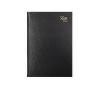 Letts Desk Diary Week To View A4 Black 2026 26-T31ZBK