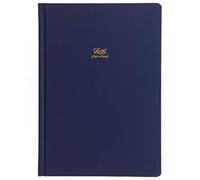 Letts Icon A5 undated 5 year diary - navy