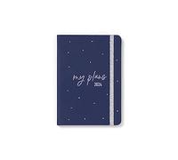Letts Joy A6 2024 week to view diary - blue