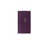 Letts Legacy Slim Pocket 2024 week to view diary with planners - purple
