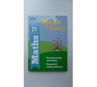 Letts Make it Easy Home Learning Maths Workbook Year 2 Children Ages 6-7