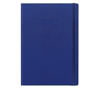 Letts Memo A4 week to view 2022 diary - blue