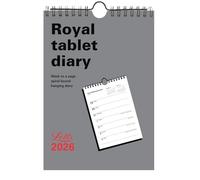 Letts of London A5 Royal Tablet Weekly Diary 2026 26-TRT