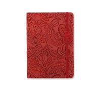 Letts of London Baroque A5 Week on 2 Pages Multilingual Red 2024