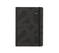 Letts of London Block A5 week to view 2026 diary - Black 26-081673