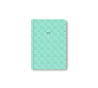 Letts of London By the Sea A6 week to view 2025 diary - Aquamarine