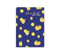 Letts of London Citrus A5 Academic 2026/2027 week to view diary - Shine Bright 27-031975