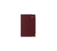 Letts of London Classic Mini Pocket week to view 2026 diary Sunday start - Burgundy 26-C32EBY