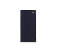 Letts of London Classic Slim landscape week to view with appointments 2026 diary - dark Blue 26-T35SBL