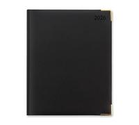 Letts of London Connoisseur Quarto vertical week to view with appointments 2026 diary - Black 26-TC3YBK