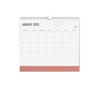 Letts of London Conscious 2025 Wall Calendar - clay