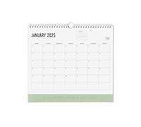 Letts of London Conscious 2025 Wall Calendar - sage