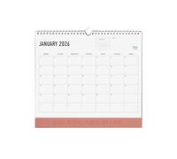 Letts of London Conscious 2026 Wall Calendar - Clay 26-082348