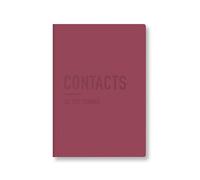 Letts of London Address Book Conscious A5 Berry