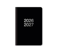 Letts of London Dazzle A5 academic 2026/2027 week to view diary - Black 27-031117