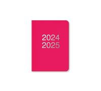Letts of London Dazzle A6 academic 2024/2025 week to view diary - Pink