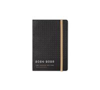 Letts of London Eco Writers Quotes A6 academic 2024/2025 week to view diary - black kraft