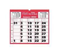 Letts of London Large Month to View Calendar 2022, White, 22-TLMC