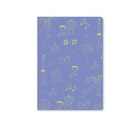 Letts of London Little Joys A5 Academic 2026/2027 week to view diary - blue 27-031996