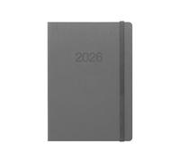 Letts of London Memo A5 week to view 2026 diary - Concrete 26-082491