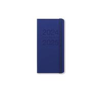 Letts of London Memo Slim academic 2024/2025 week to view diary - blue