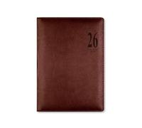 Letts of London Milano A5 week to view 2026 diary - Chocolate 26-081170