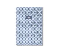 Letts of London Morocco A5 week to view 2026 diary - Blue 26-082495
