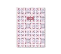 Letts of London Morocco A5 week to view 2026 diary - Pink 26-082494