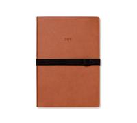 Letts of London Oslo A5 week to view 2025 diary - tan