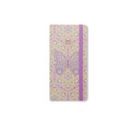 Letts of London Paisley Slim academic 2024/2025 week to view diary - butterfly