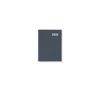Letts of London Principal Mini Pocket week to view 2026 diary - Grey 26-TP3EPGY