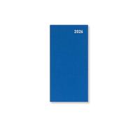 Letts of London Principal Slim week to view 2026 diary - Blue 26-TP3SUBL