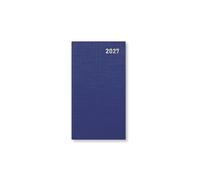 Letts of London Principal Slim week to view 2027 diary - Blue 27-TP3SUBL