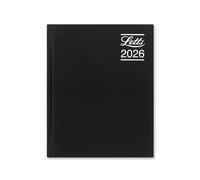 Letts of London Rhino A5 week to view with appointments 2026 diary - Black 26-TR3XABK