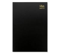 Letts of London Standard A4 academic 2026/2027 week to view diary - Black 27-TA3ZBK