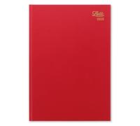 Letts of London Standard A4 week to view 2026 diary - Red 26-T31ZRD