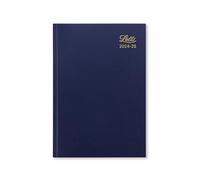 Letts of London Standard A5 academic 2024/2025 week to view diary - blue