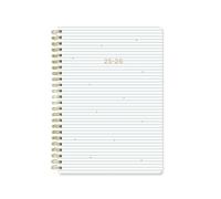 Letts of London Stripes A5 Academic 2025/2026 week to view diary - Sky 26-031874