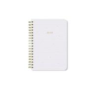 Letts of London Stripes A6 Academic 2025/2026 week to view diary - Lilac 26-031880