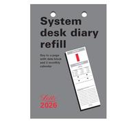 Letts System Desk Calendar Refill 2026 26-TSDR