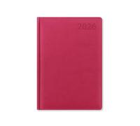 Letts of London Verona A5 week to view 2026 diary - Pink 26-080449