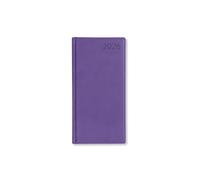 Letts of London Verona Slim week to view 2026 diary - Indigo 26-081241