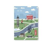 Letts of London Wanderlust A5 week to view 2026 diary - London 26-082508