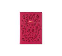 Letts of London Woodland A6 week to view 2026 diary - Pink 26-082168