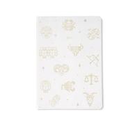 Letts of London Zodiac A5 week to view 2026 diary - Ivory 26-082297
