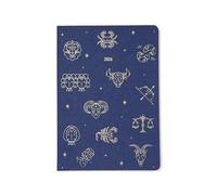 Letts of London Zodiac A5 week to view 2026 diary - Midnight 26-082295