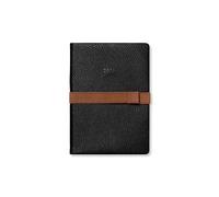 Letts Oslo A6 week to view 2024 diary - black