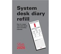 Letts System Desk Calendar Refill 2026 26-TSDR