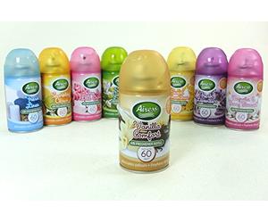 LETTUCE EAT ® 12 x Assorted Luxury Scent Refills, Compatible with Airwick Freshmatic 2 X ROSE WILD ORCHID, 2 X VANILLA, 2 X SWEET OSMANTHUS, 2 X CITRUS, 2 X JASMINE, 2 X LAVENDER